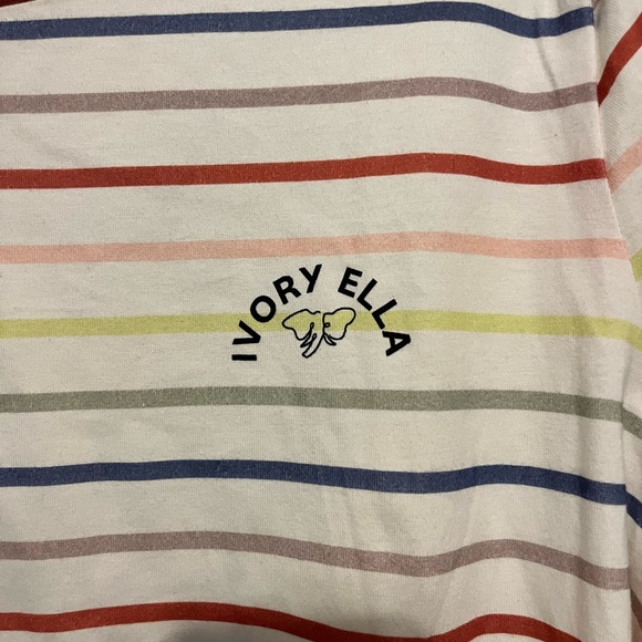 Ivory Ella striped shirt in medium - Picture 2 of 7